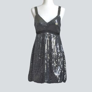 LA FEMME Women's Mini Sequin Dress Size 6